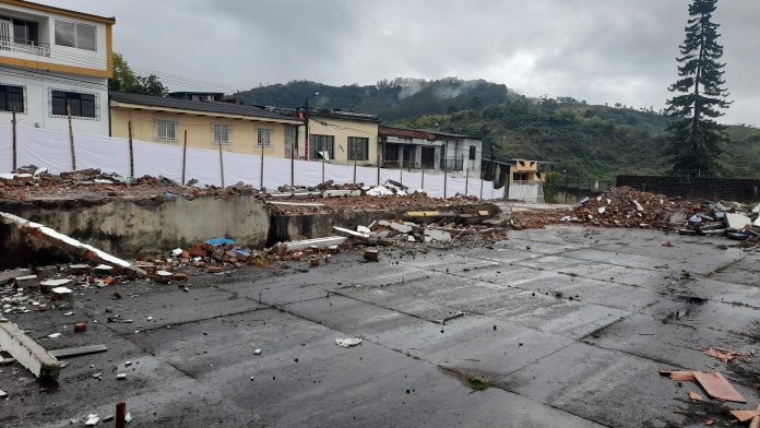 A´rea de construcción del Recinto Grastronómico