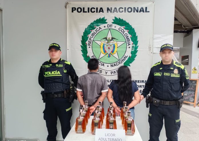Detenidos hombre y mujer
