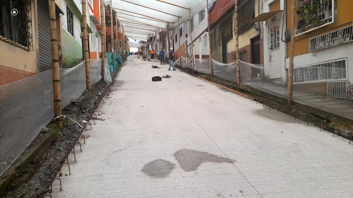 calle 11 pavimento Calle 11