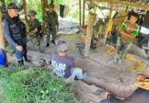 Golpe a la minería ilegal: Dragas y motobombas incautadas