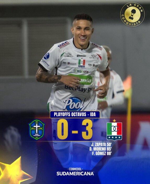 Once Caldas brilló en Bolivia y acaricia los octavos de la Sudamericana