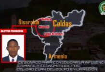 FUE ABATIDO ALIAS “COLONIA” EN ZONA RURAL DE GUÁTICA RISARALDA