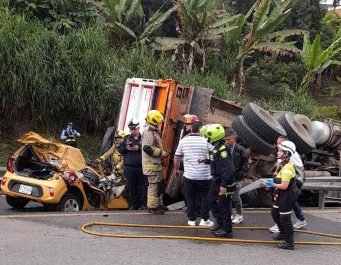 accidente manizales ok