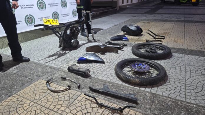 moto robada