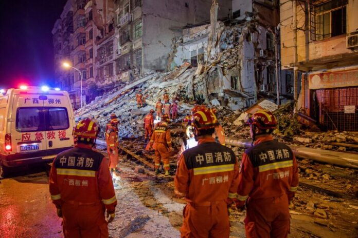 imagen del terremoto