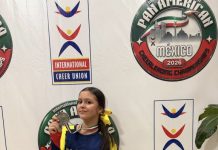 María Paz, la risaraldense de 13 años que se coronó campeona panamericana de porrismo